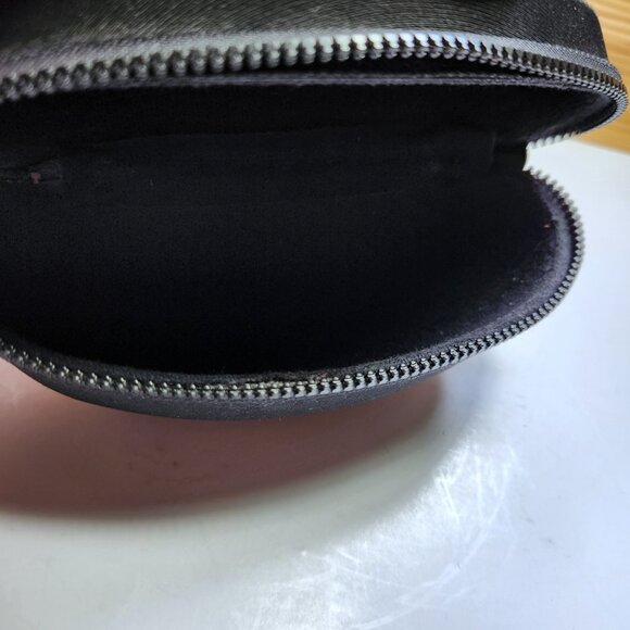 Maui Jim Sport Semi Hard Clamshell Sunglass Case Zipper Close with Clip Black - Picture 7 of 9